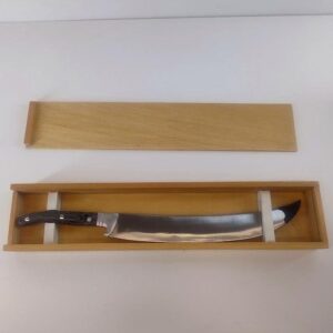 Easyway Champagnesabel håndsmedet og med trækasse