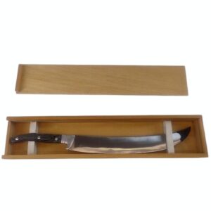 Easyway Champagnesabel håndsmedet og med trækasse