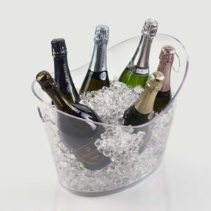 Champagne bowle i klar akryl (6 flasker) FERRY