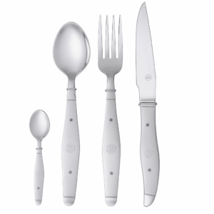 Laguiole bestiksæt 24 dele – helstøbt i rustfrit stål