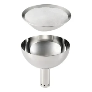 Vintragt med filter – rustfrit stål (inkl. si)